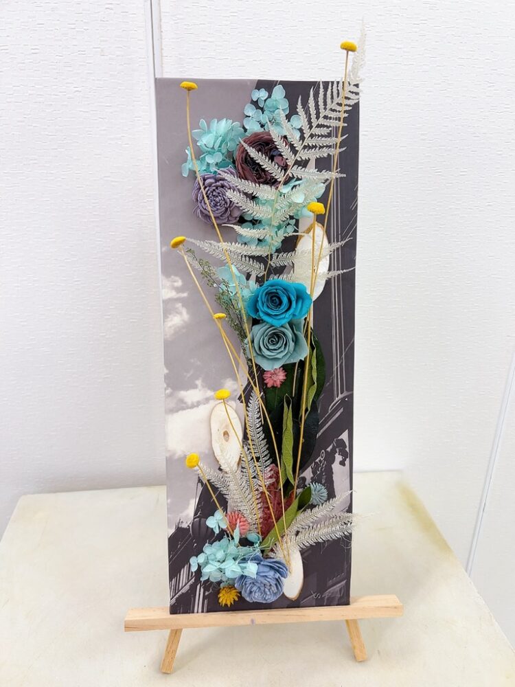 研究科＜プリザのウォールデザイン＞