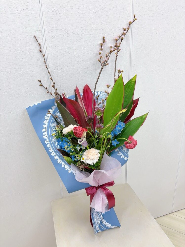 3月のブーケクラス<桜のプリゼンテーションボケー> 3月のブーケクラス<桜のプリゼンテーションボケー>