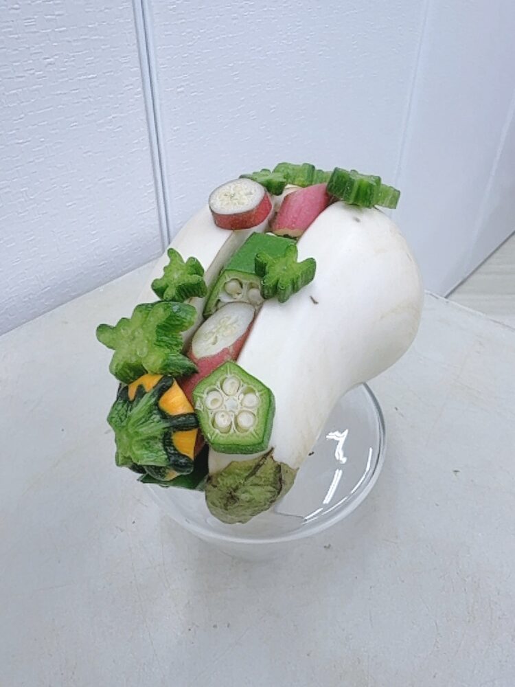 研究科1級2年7月<野菜の造形> 研究科1級2年7月<野菜の造形>